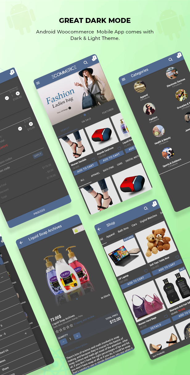 Android Woocommerce V1.9.2 Ecommerce Mobile Android Application