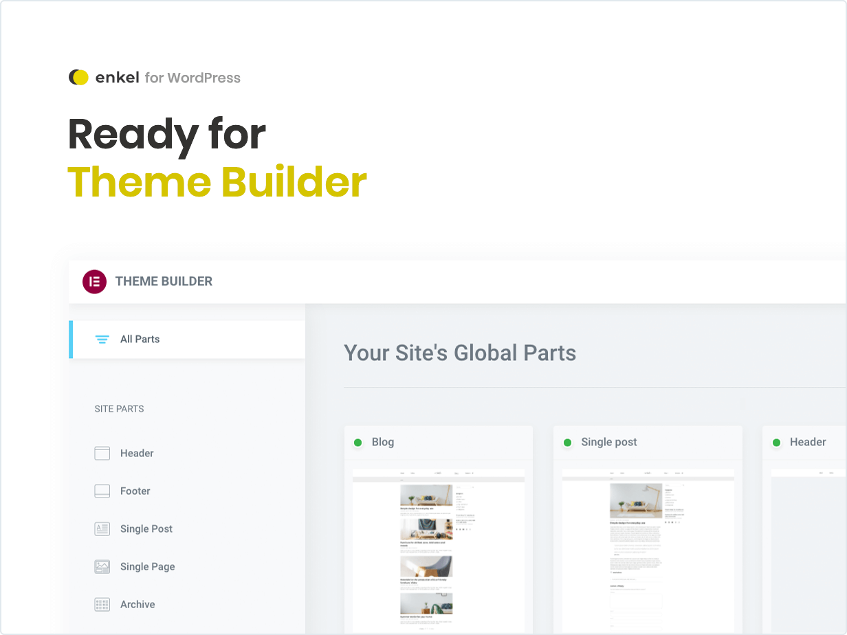 Ready for Theme Builder