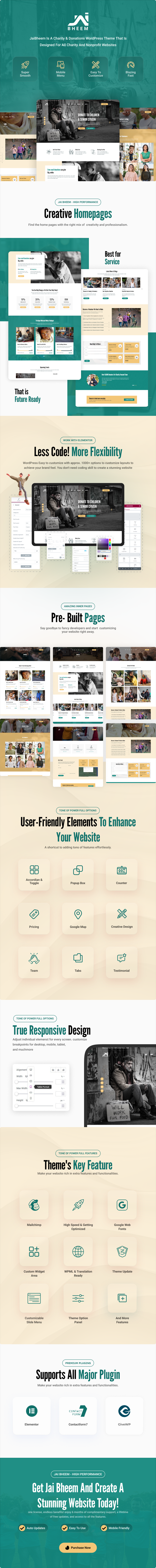 JaiBheem - Charity WordPress - 1