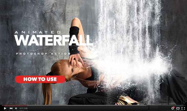 Gif Animated Waterfall Photoshop Action - 21