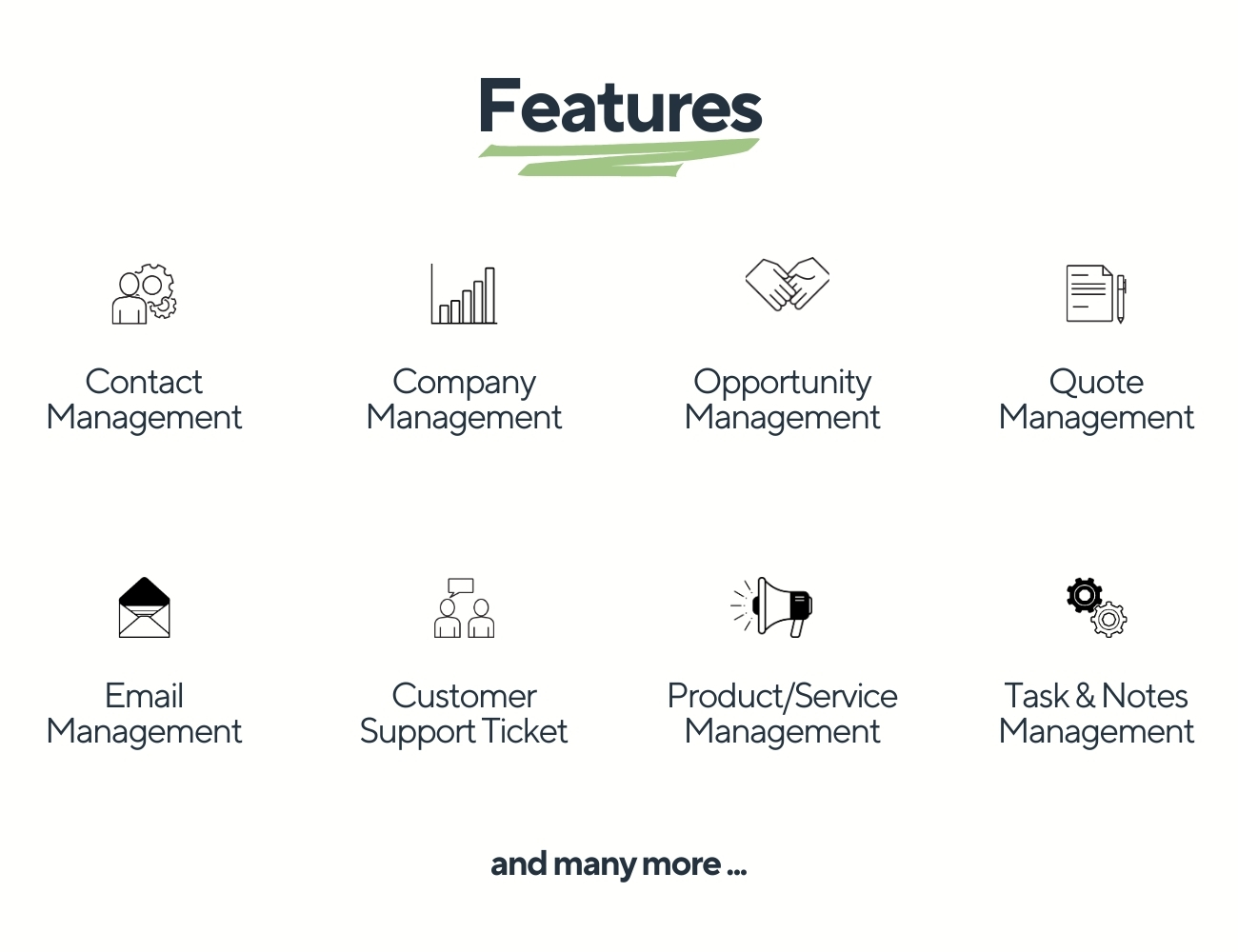 CRM PRO - All Features