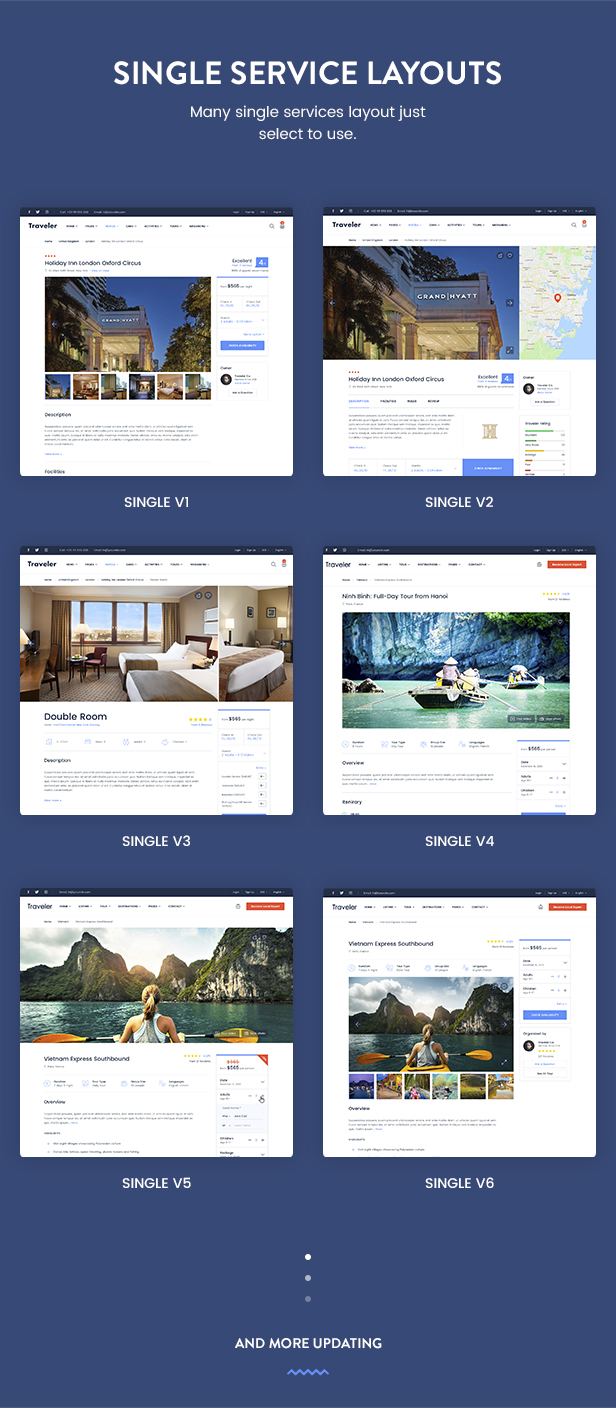 Travel Booking WordPress Theme - 21