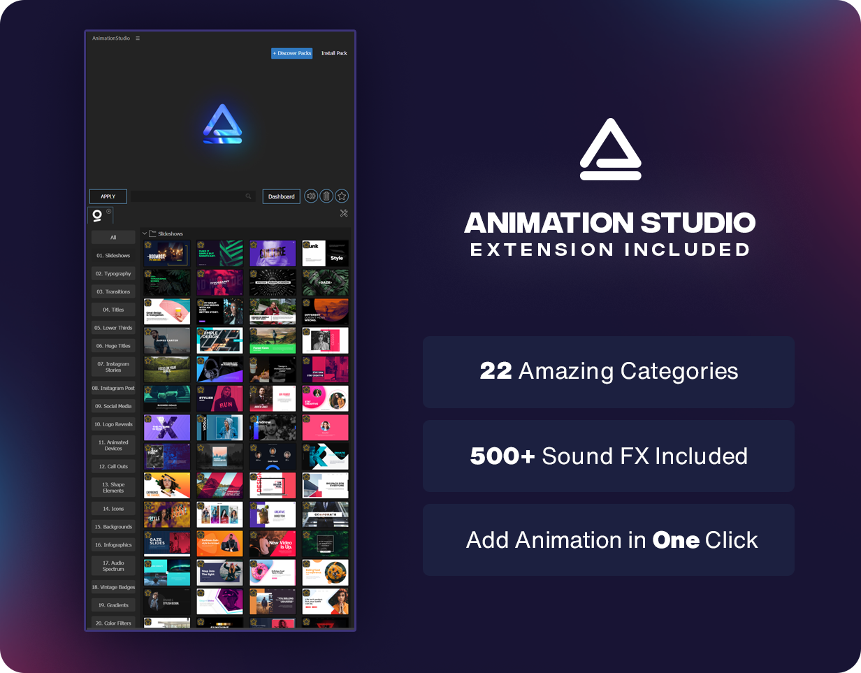 Gaze Graphics Pack 4000+ Animations - 3