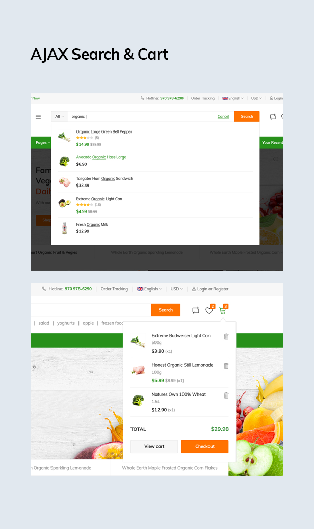 Farmart - Organic & Grocery Marketplace WordPress Theme - 10