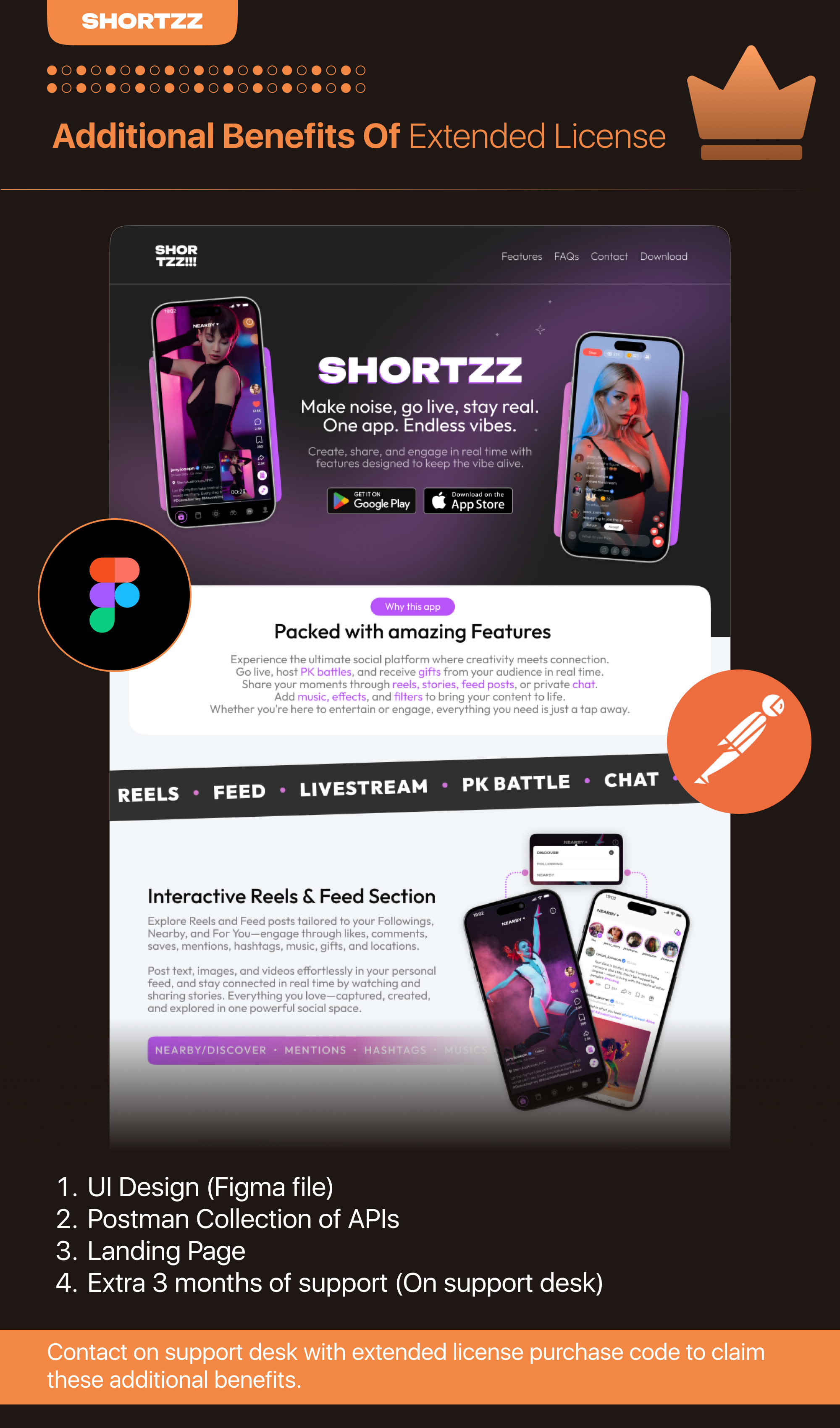 Shortzz : Tiktok Clone - Short Video App Live streaming, PK Battle, Feed, Story etc. Flutter/Laravel - 15