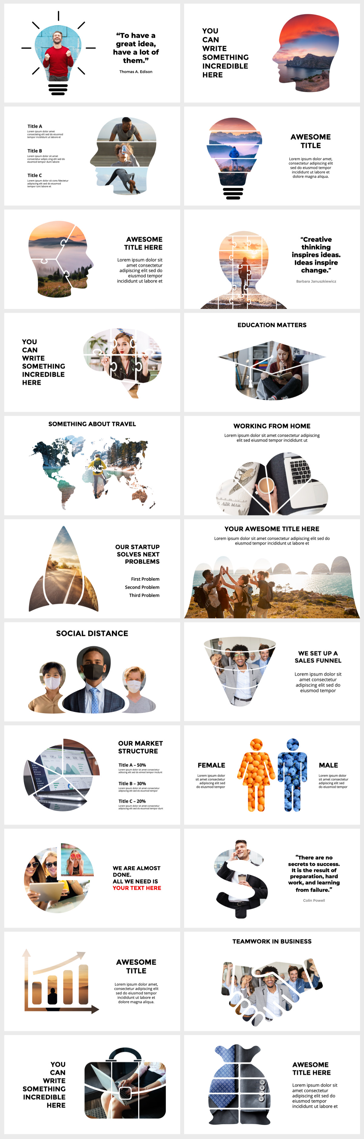 Wowly - 3500 Infographics & Presentation Templates! Updated! PowerPoint Canva Figma Sketch Ai Psd. - 240