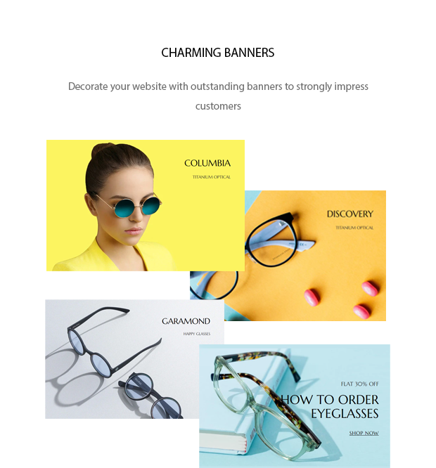 Oobliss Glasses Store - Responsive Prestashop Theme