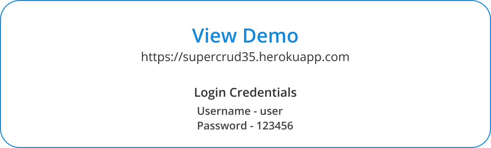 SuperCrud - Laravel React Blog CMS, Crud Builder - 2