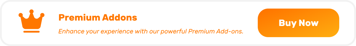 Addons Buy now link