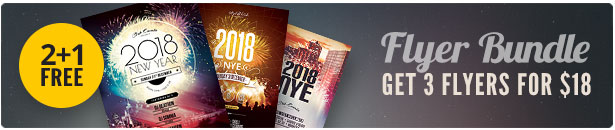 New Year Flyer Bundle Vol.02