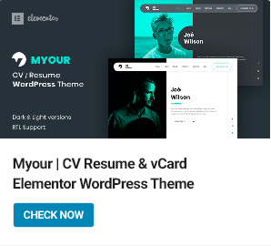 Cvio WordPress Theme