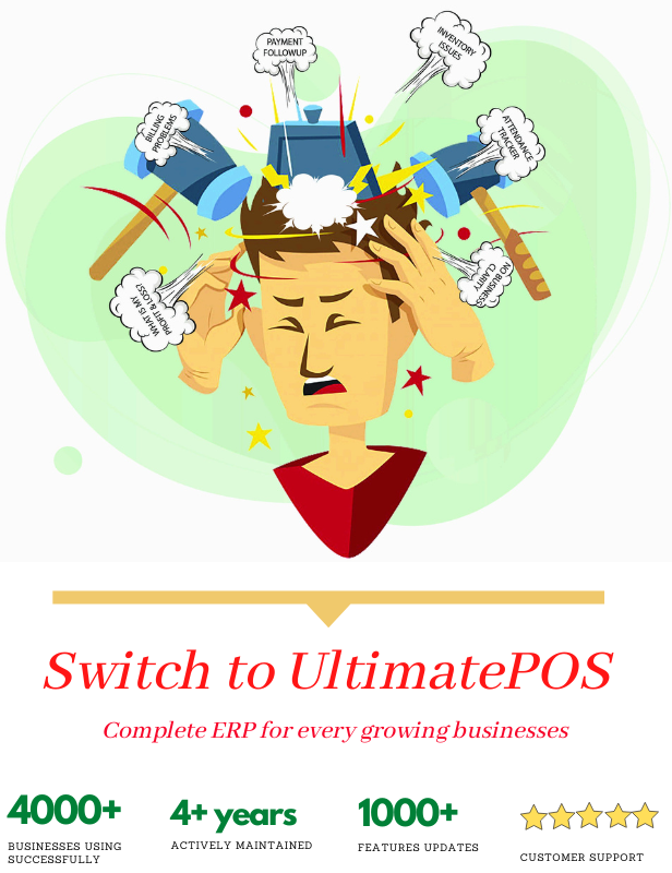 Ultimate POS - Best ERP, Stock Management, Point of Sale & Invoicing application - 3