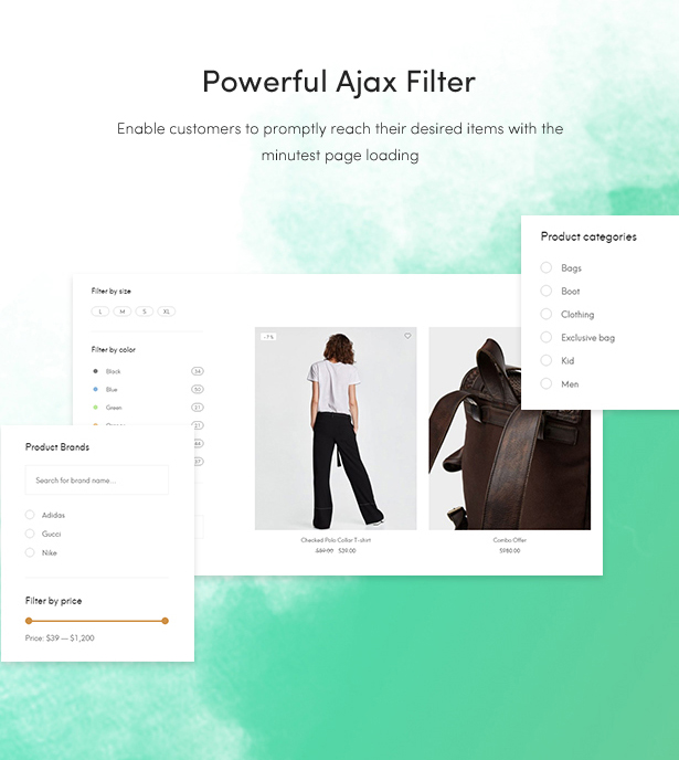 free fashion blog themes 2018 - powerful ajax filter