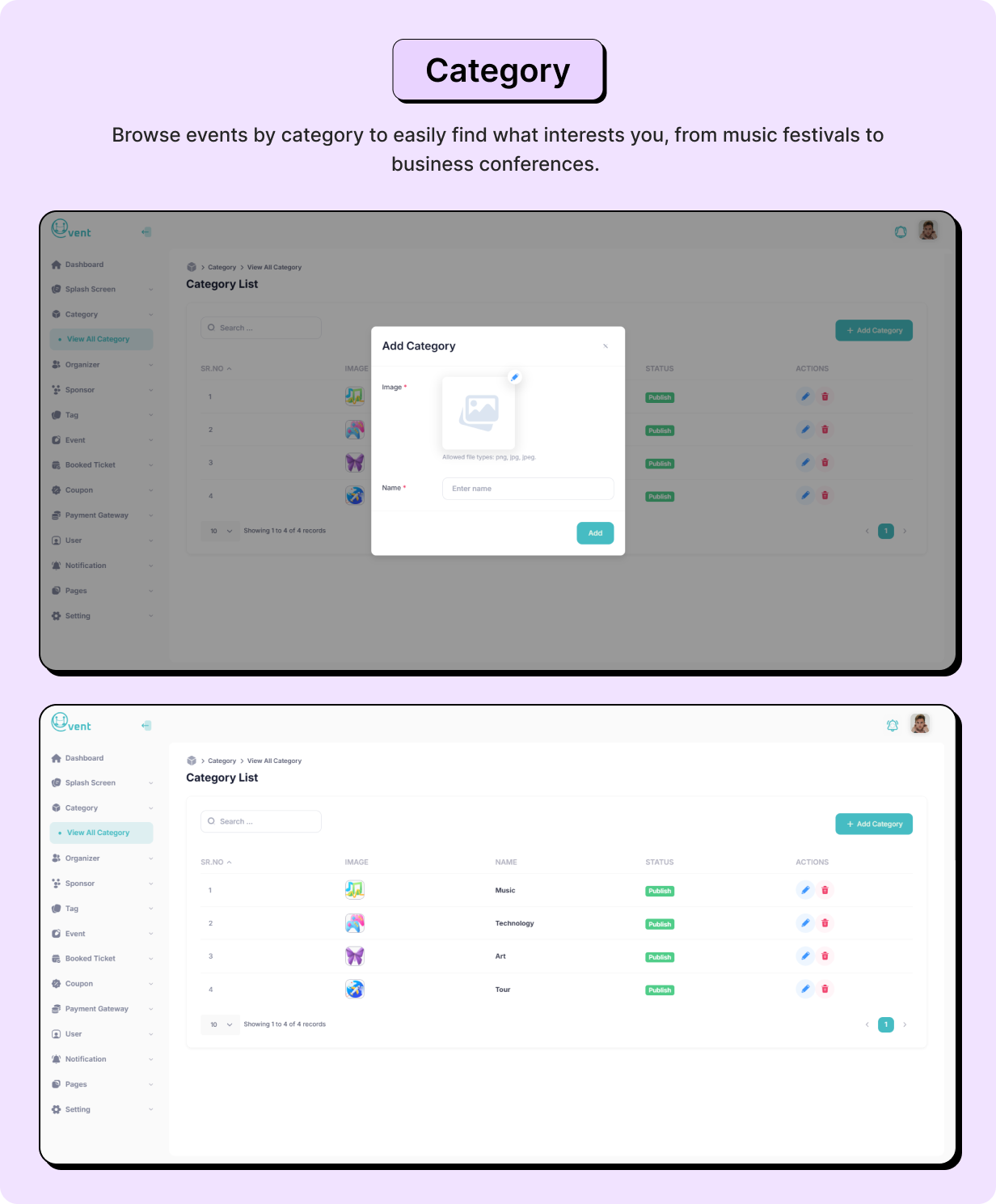 InClub: Event Management in Flutter with Node.js Backend | Complete event planner App - 18