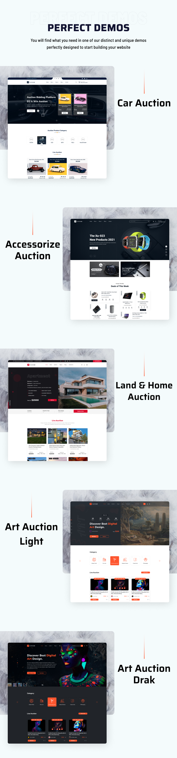Auction and Bid Template