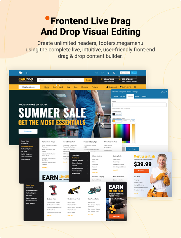 Equipo - Parts And Tools WordPress WooCommerce Theme - 6
