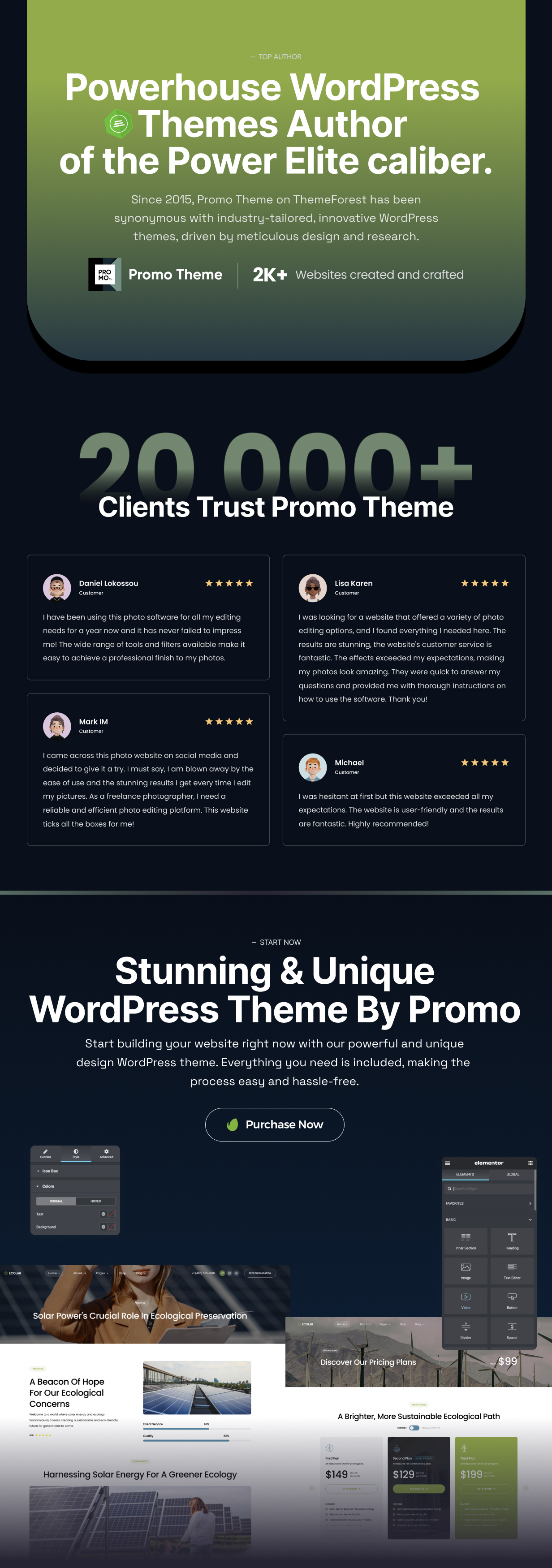 Solvento - Solar & Wind Energy WordPress Theme - 3