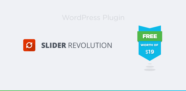 Revolution Slider Plugin Included