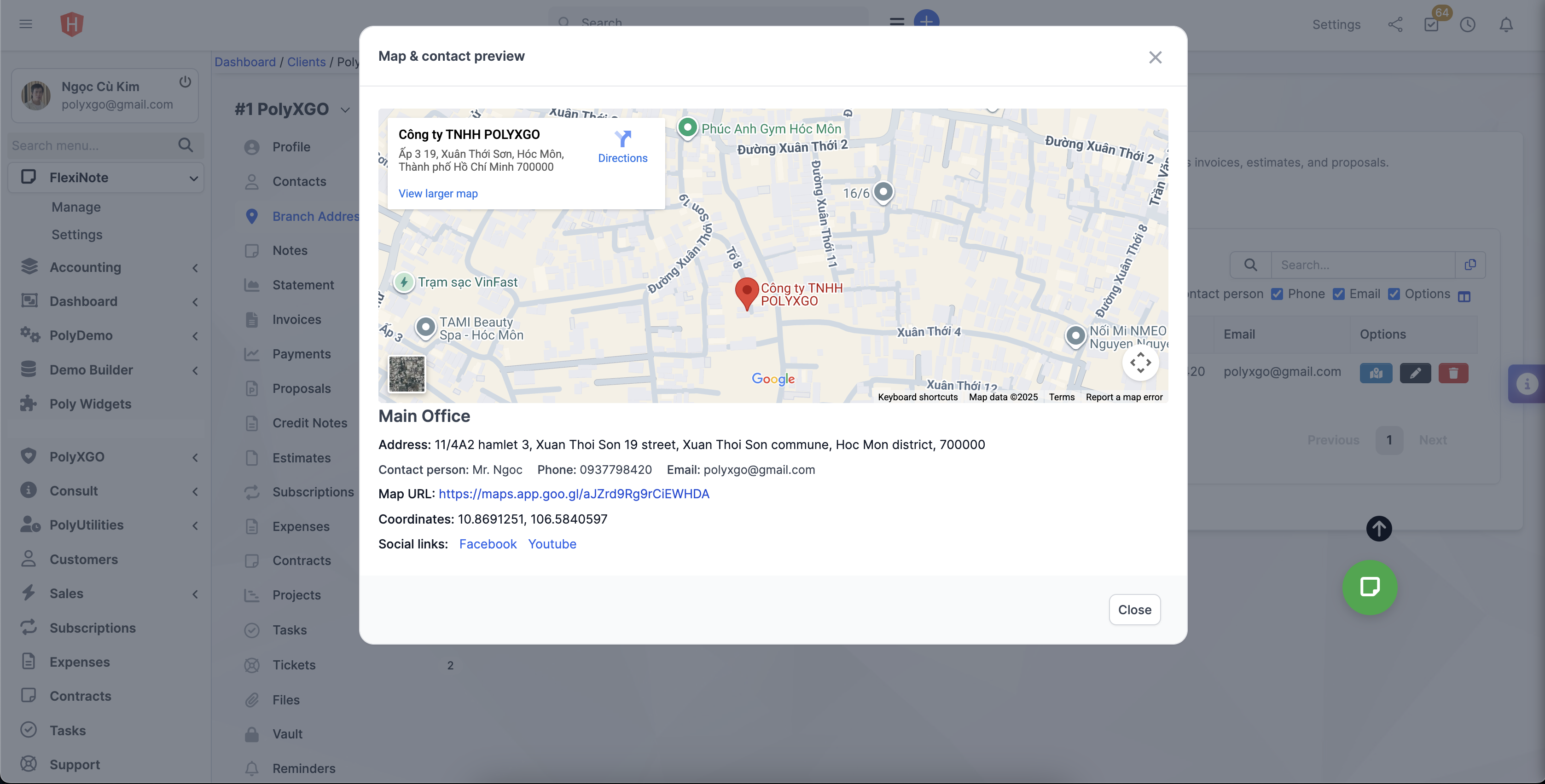 PolyUtilities for Perfex CRM: Quick Access Menu, Custom JS, CSS, and More - 25