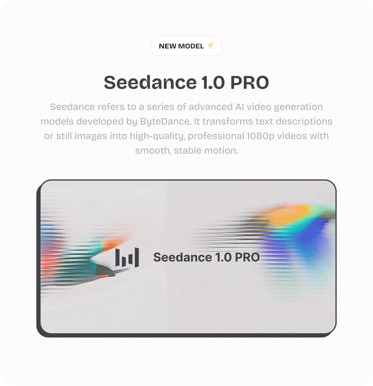 Seedance 1.0 PRO @heyaikeedo #aikeedo