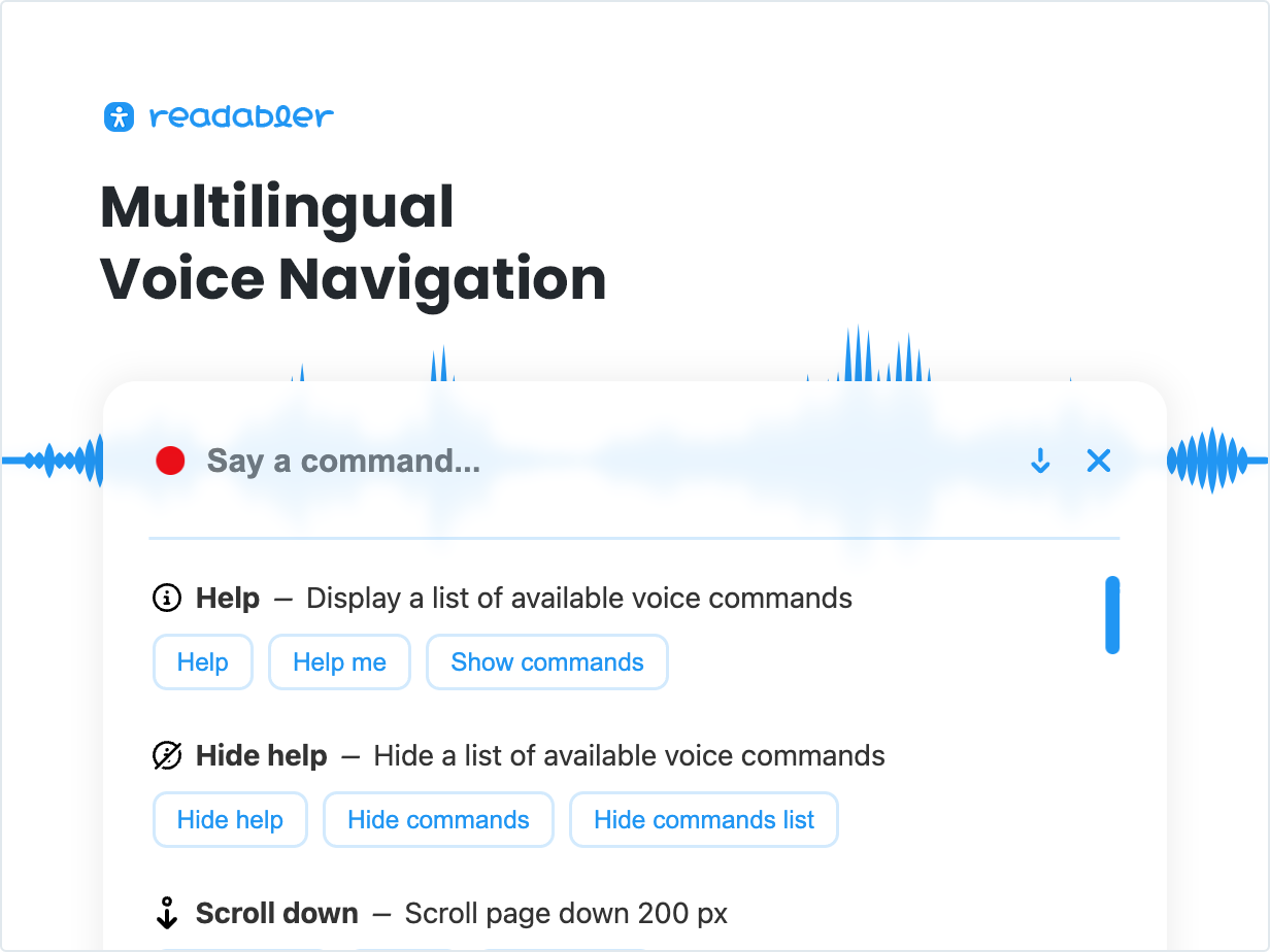 Multilingual Voice Navigation