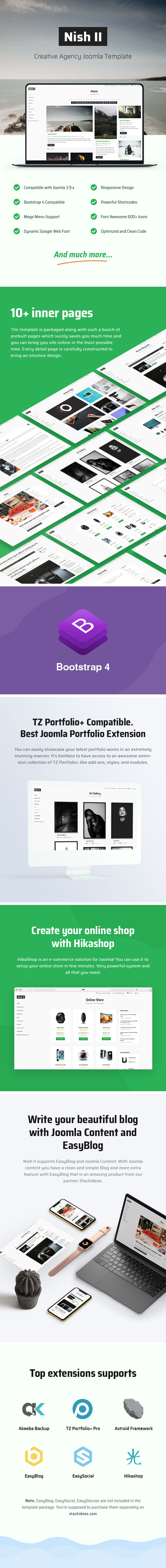 Nish II Joomla Template