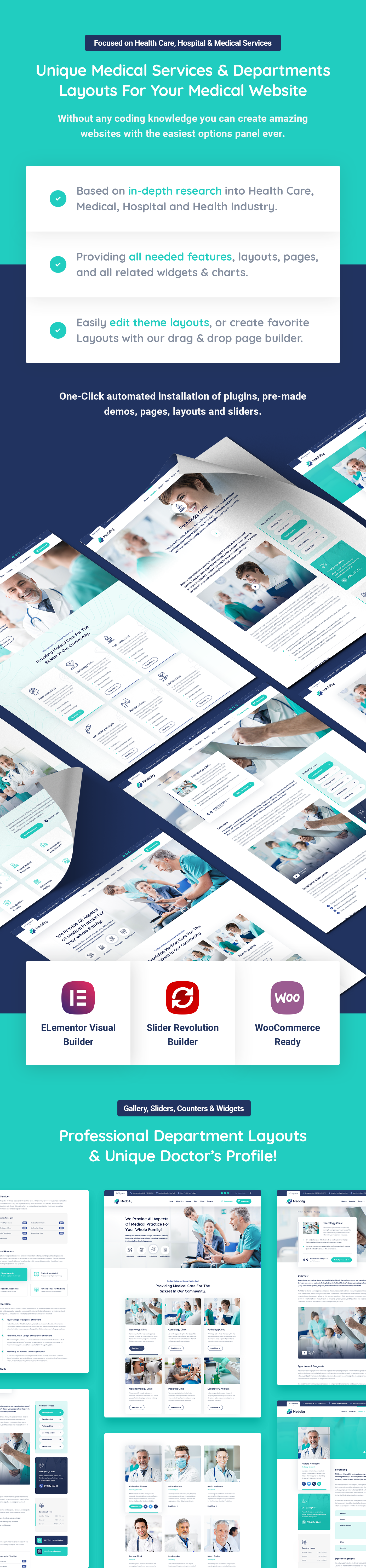 Medcity - Health & Medical WordPress Theme - 8