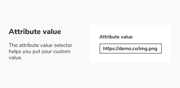 Element Anywhere - Attribute value