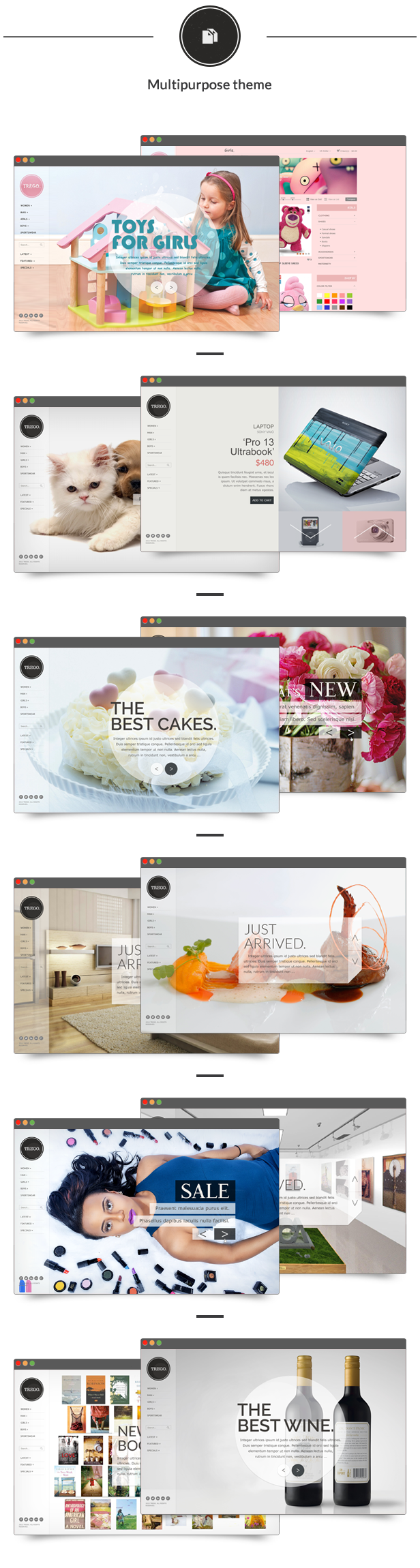 Trego - Premium Responsive Zencart Theme - 14