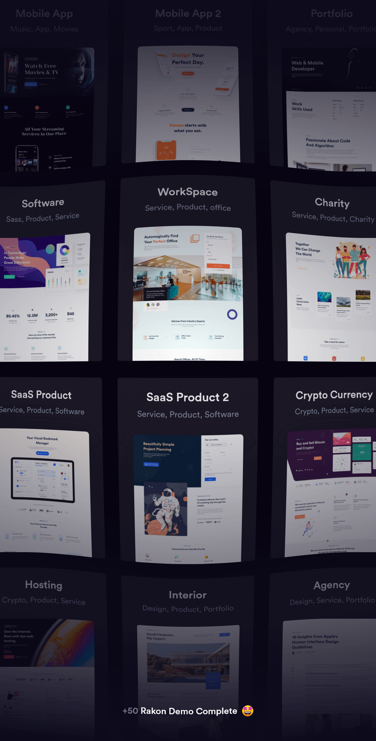 Rakon – Creative Multipurpose Landing Page HTML5 Template - 5