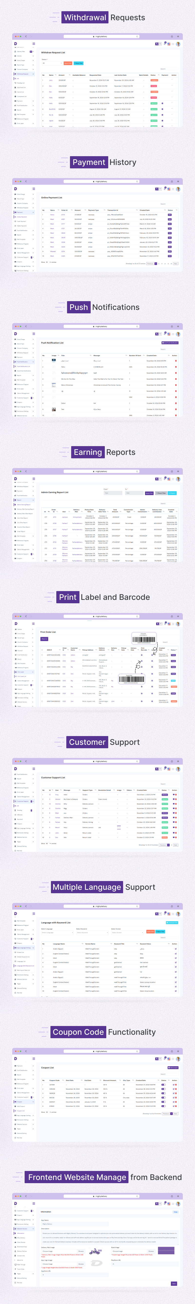 Delivery App - On Demand Delivery System Flutter App with bidding system | Courier App - 39