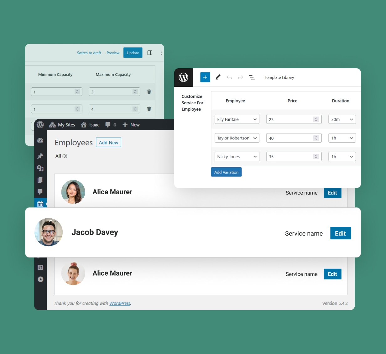 Unlimited Staff Members