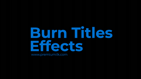 Creative Titles Effects Pack - 11