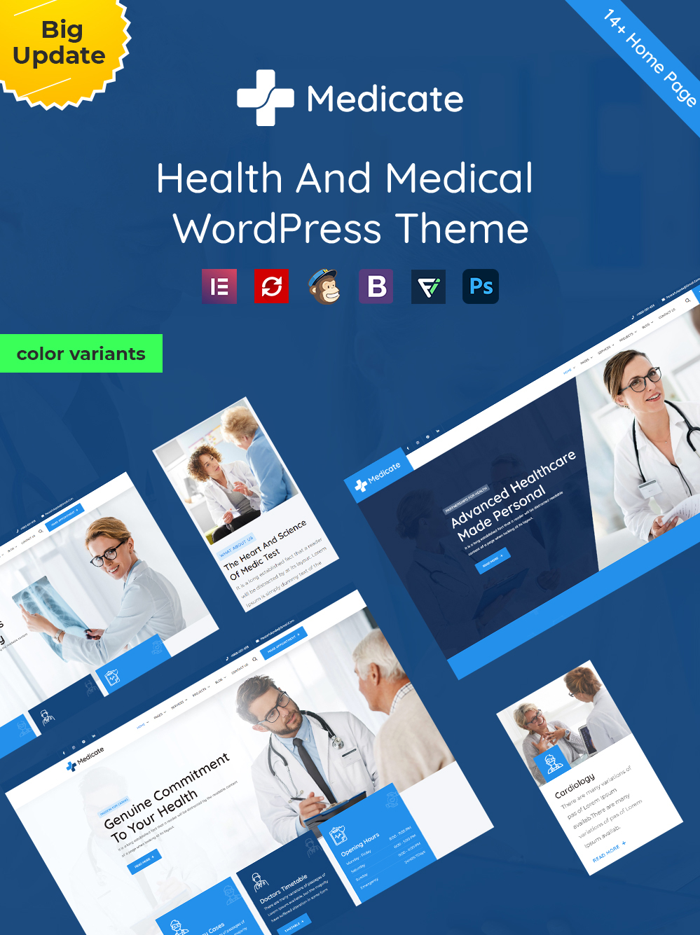 Medicate – Health & Medical WordPress Theme + RTL Ready - 1
