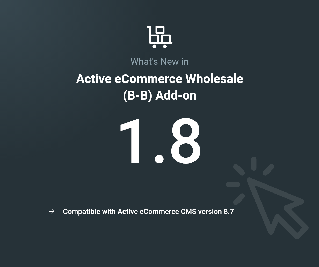 Active eCommerce Wholesale (B-B) Add-on - 2