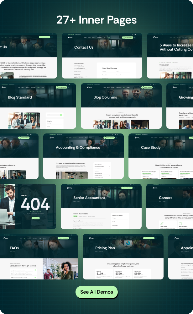 Exrox – Accounting & Management Consulting HTML Template - 6