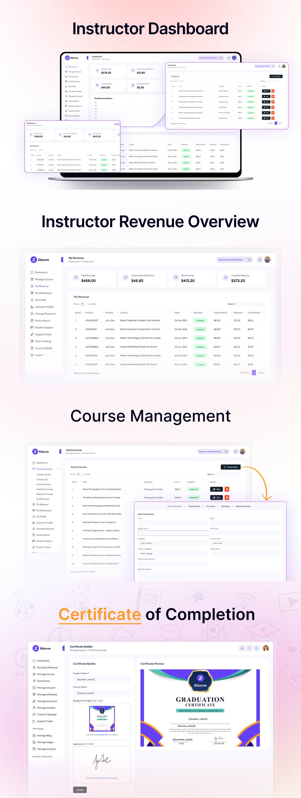 Educve LMS - Learning Management System