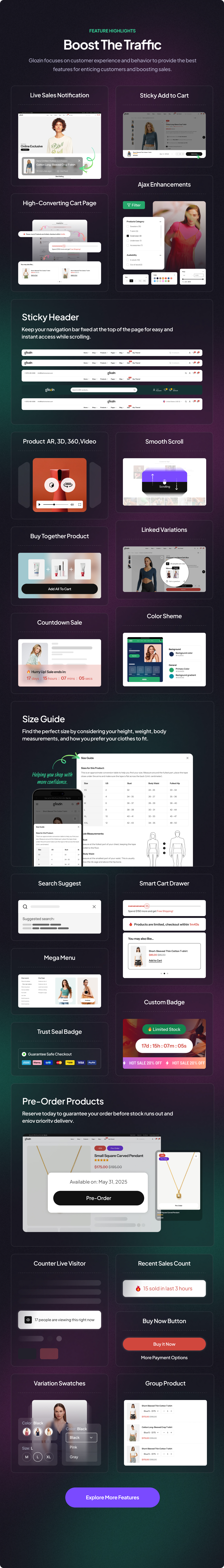 Glozin - Multipurpose WooCommerce WordPress Theme - 8