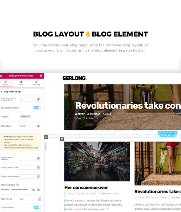 Gerlong - Responsive One Page & Multi Page Portfolio Theme - 2