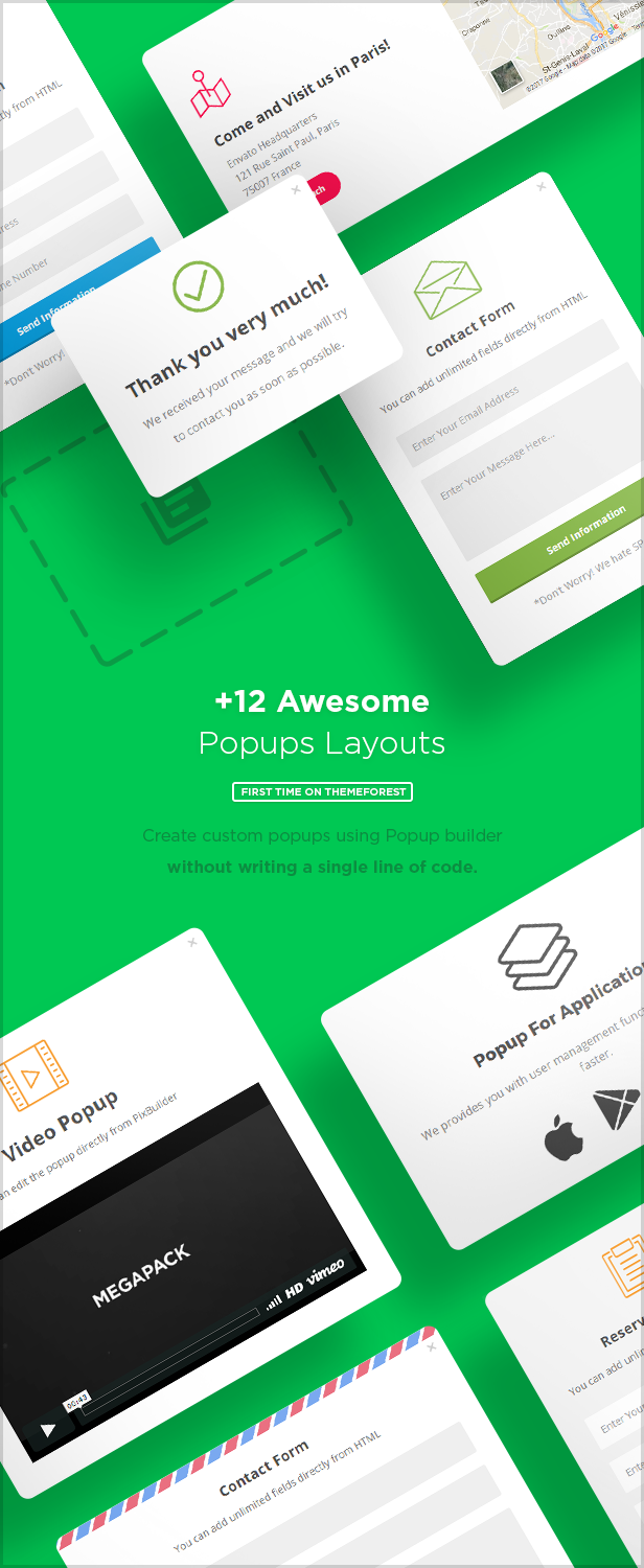 MEGAPACK – Marketing HTML Landing Pages Pack + PixFort Page Builder Access - 17