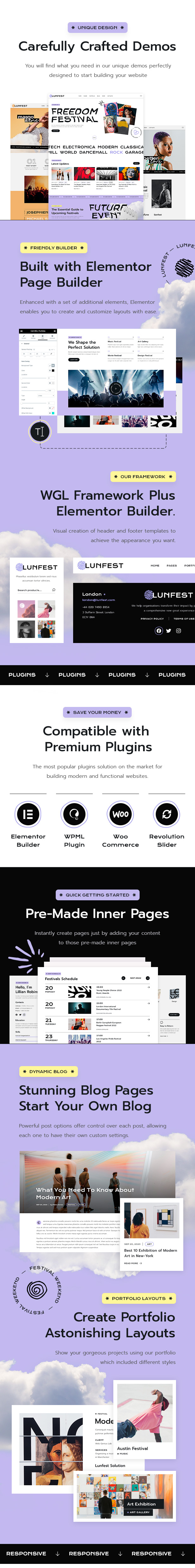 Lunfest - Festival & Concert WordPress Theme - 1