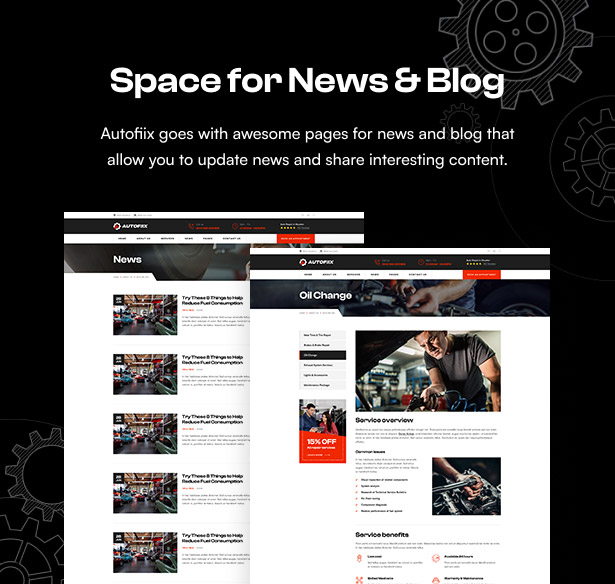 Autofiix - Car Services WordPress Theme
