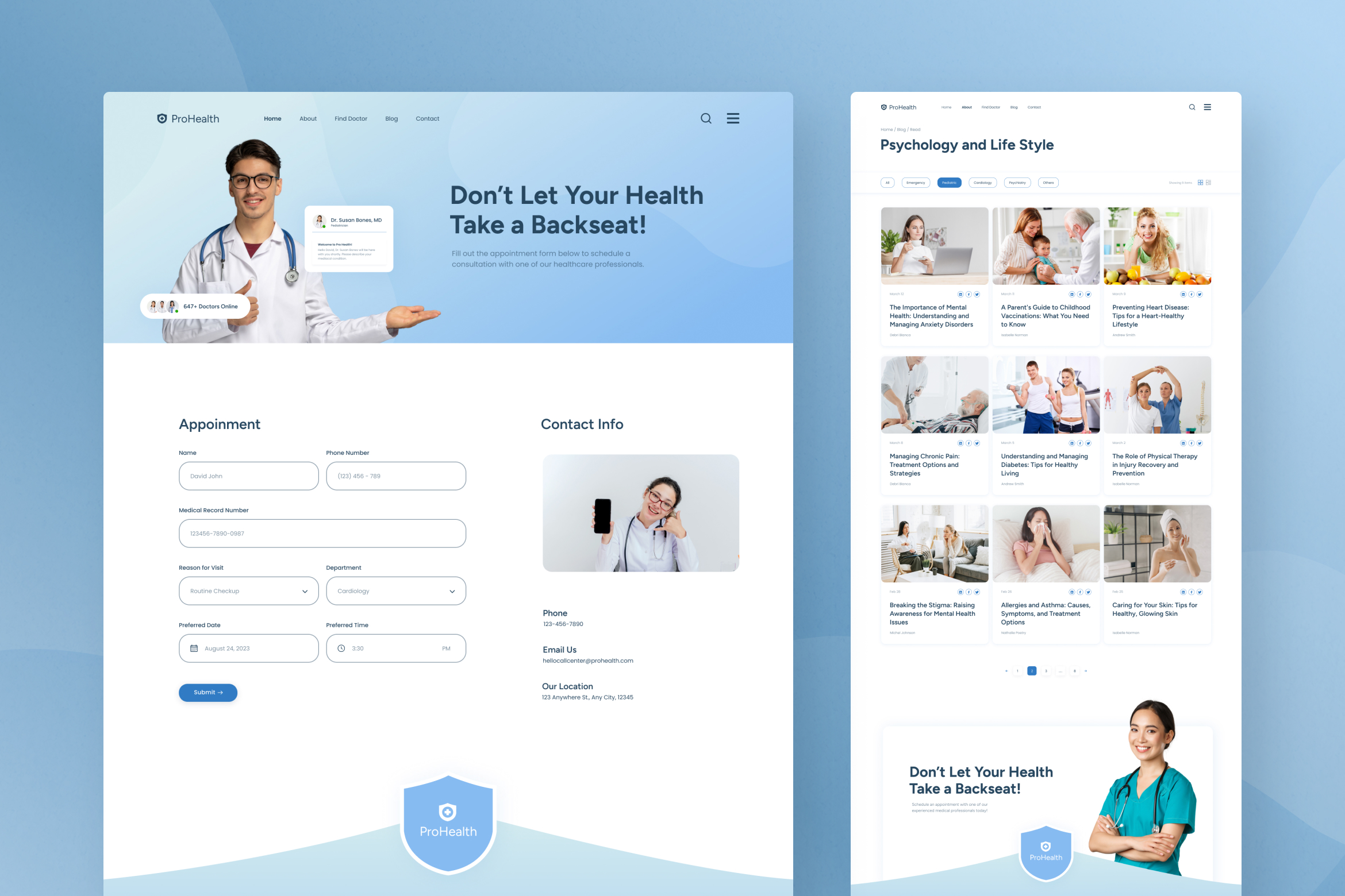 ProHealth banner