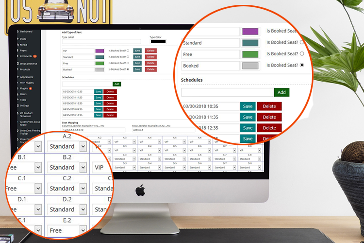 Advance Seat Reservation Management for WooCommerce - 2