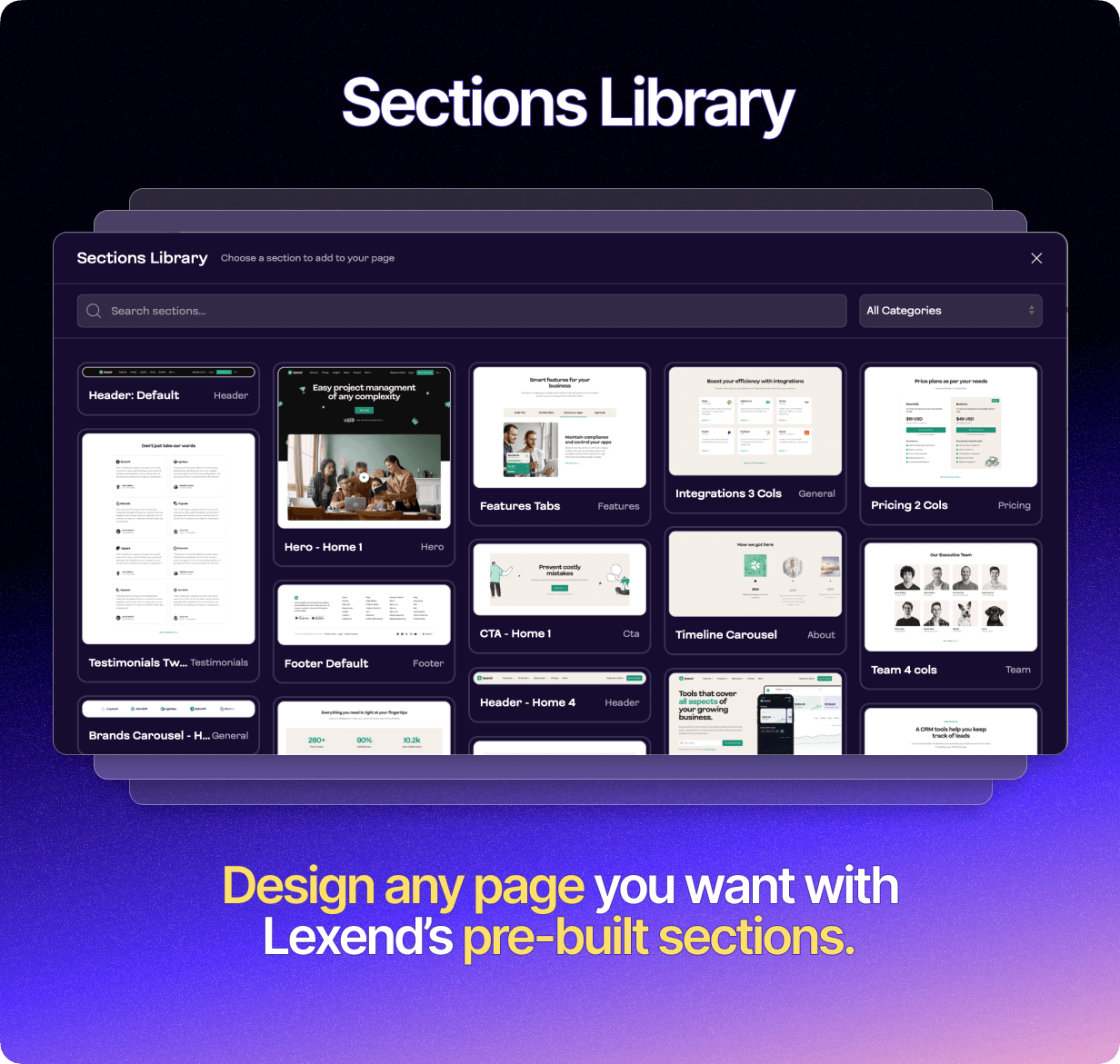 Page Builder - Soon