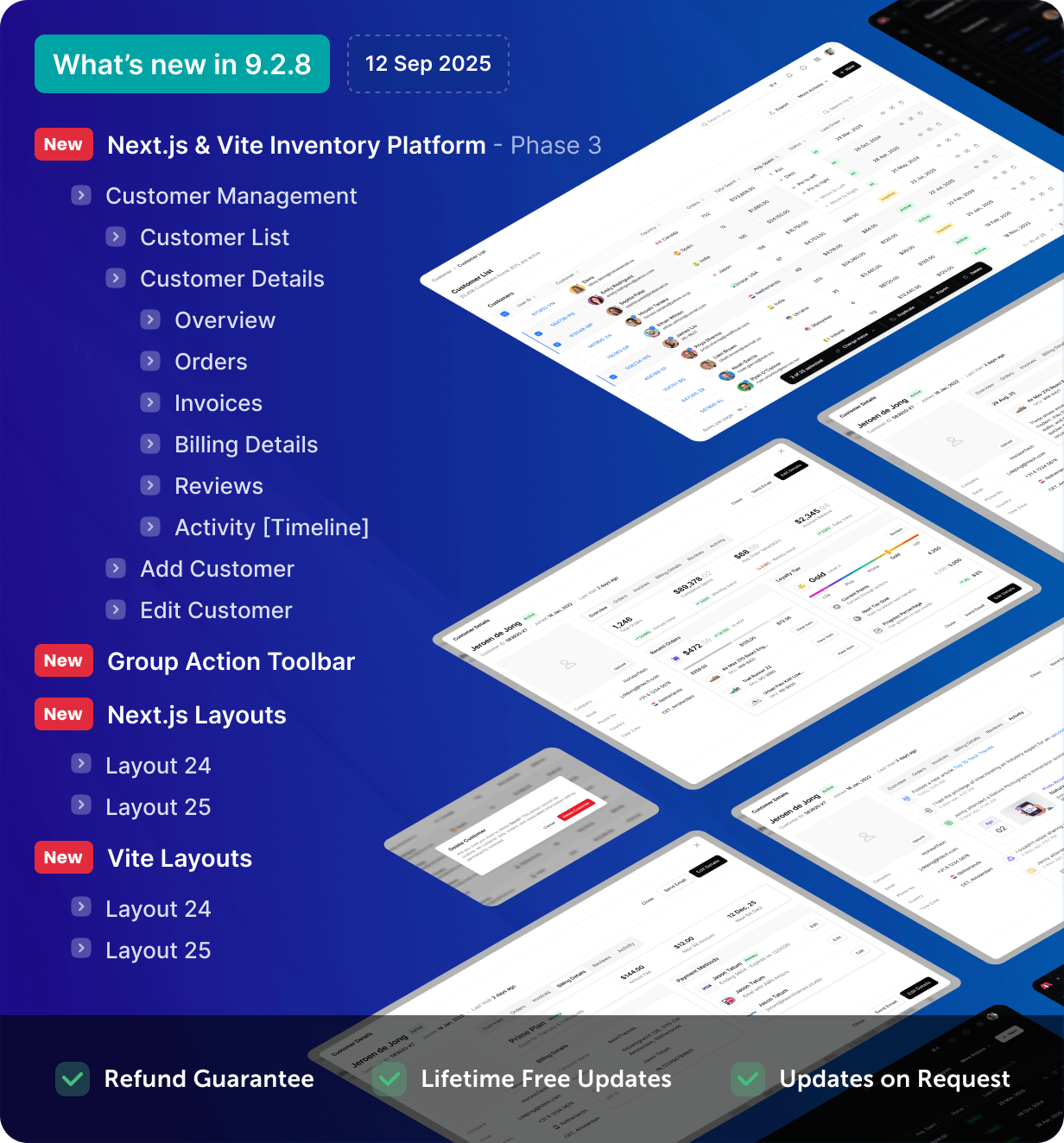 Metronic | Tailwind, Bootstrap, React, Next.js, Vue, Angular, Laravel Admin Dashboard HTML Template - 22