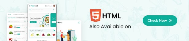 Fastcart - Ecommerce PWA Mobile HTML Template