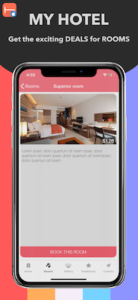 MyHotel | iOS Universal Hotel App Templates (Swift) - 16