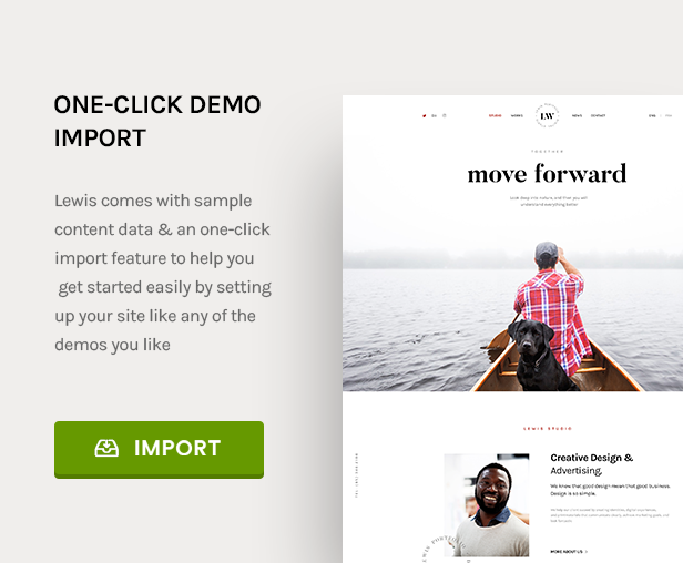 Lewis - Creative Portfolio WordPress Theme - 7