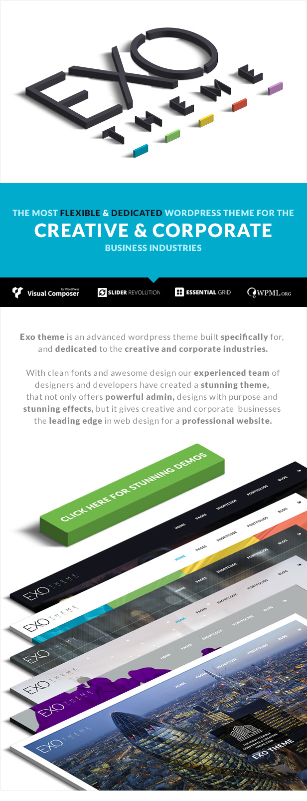 EXO | Creative & Corporate Specific Purpose Theme - 5